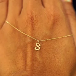 Initial Charm Necklace