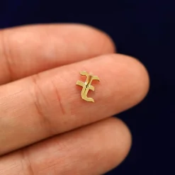 Initial Earring