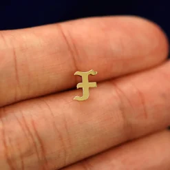 Initial Earring