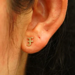 Initial Earring