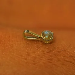 Labradorite Charm