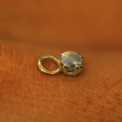 Labradorite Charm