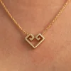 Large Chere Heart Necklace