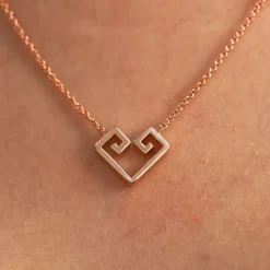Large Chere Heart Necklace