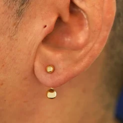 Large Curved Barbell Piercing