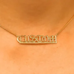 Large Custom Nameplate