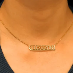 Large Custom Nameplate