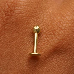 Large Labret Piercing