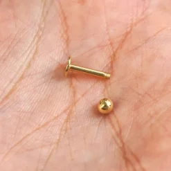 Large Labret Piercing