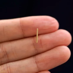 Large Line Earring