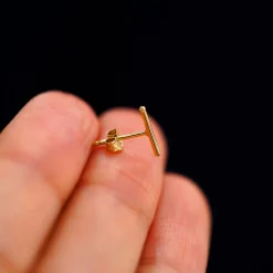 Large Line Earring