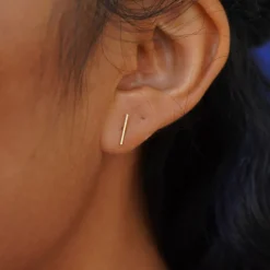 Large Line Earring