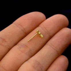 3 Leaves Earring
