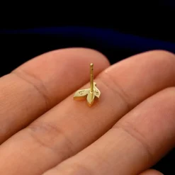 3 Leaves Earring