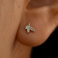 3 Leaves Earring
