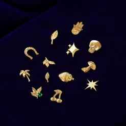 3 Leaves Earring