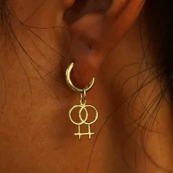 Lesbian Symbol Charm