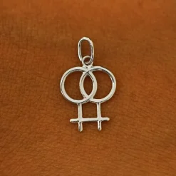 Lesbian Symbol Charm