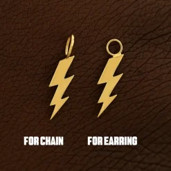 Lightning Bolt Charm
