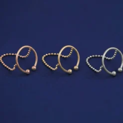 Line Cuff With Chain