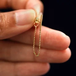 Line Dangle Earring
