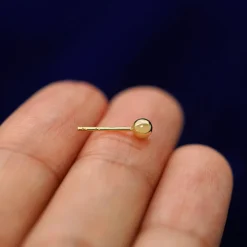 Medium Ball Earring