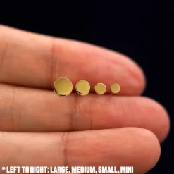 Medium Circle Earring