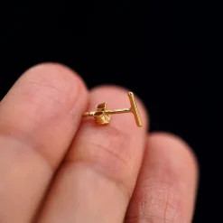 Medium Line Earring
