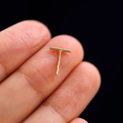 Medium Line Earring