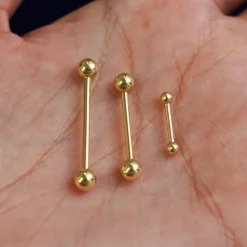 Medium Straight Barbell Piercing