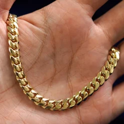 Miami Cuban Anklet