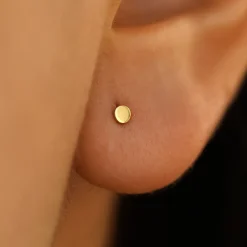 Mini Circle Earring