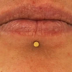 Mini Circle Flatback Piercing