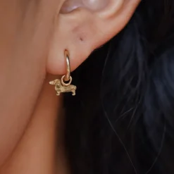 Mini Curvy Huggie Hoops