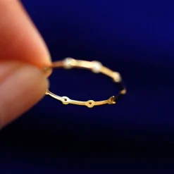 Mini Diamond Bubble Ring