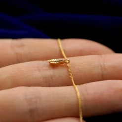 Mini Leaf Necklace