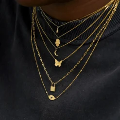 Mini Leaf Necklace