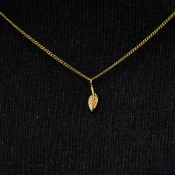Mini Leaf Necklace