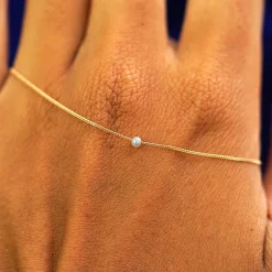 Mini Pearl Slide Necklace