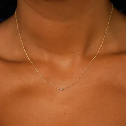 Mini Pearl Slide Necklace
