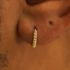 Mini Rope Huggie Hoops