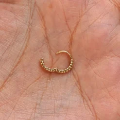 Mini Rope Huggie Hoops