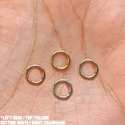 Mini Seamless Huggie Hoops / Piercing