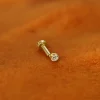 2mm Diamond Flatback Piercing