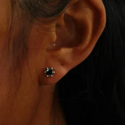 5mm Moissanite Earring