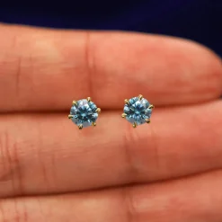 5mm Moissanite Earring