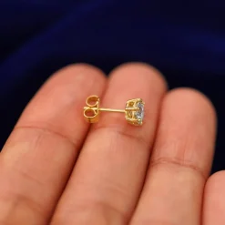 5mm Moissanite Earring