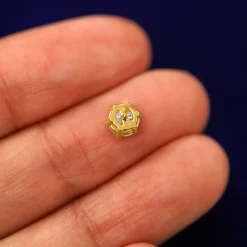 5mm Moissanite Earring