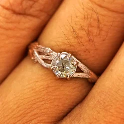 Moissanite Branches Ring