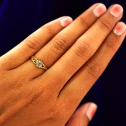 Moissanite Branches Ring